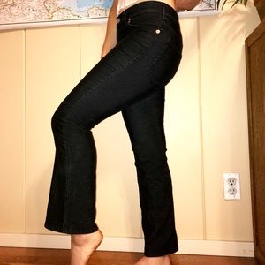 black Levi’s corduroy pants